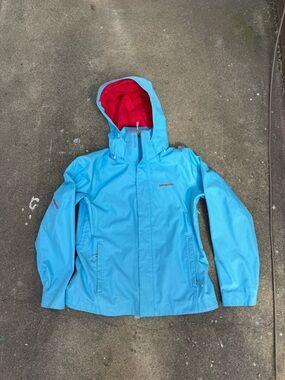 Patagonia 3-in-1 Snowboard Ski Jacket Women’s Large Blue Waterproof Winter Coat